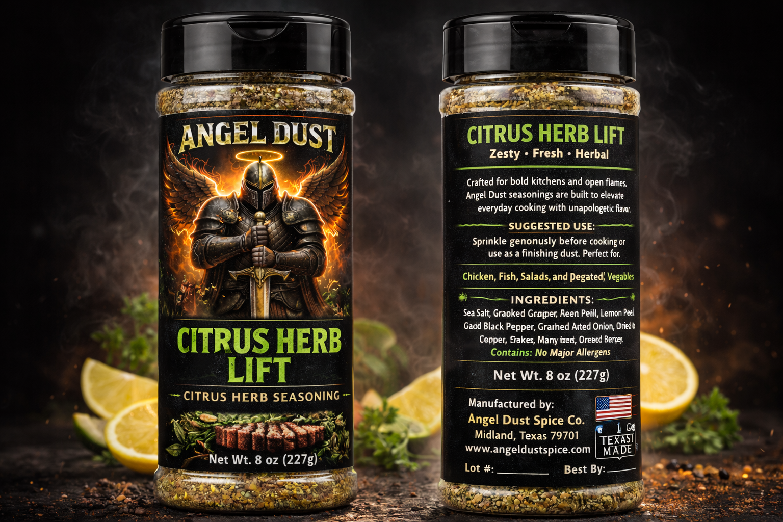 Angel Dust - Garlic Herb Lift Spice Blend
