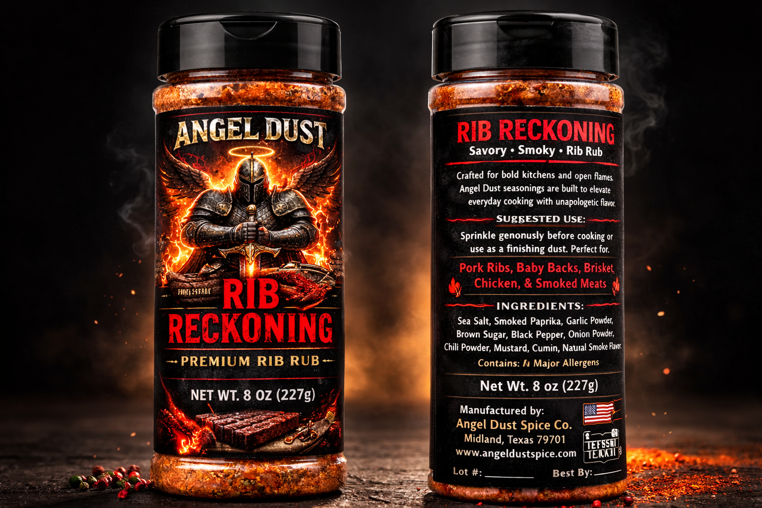 Angel Dust - Rib Reckoning Spice Blend